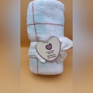 Plush Baby Blanket - 30in x 36in